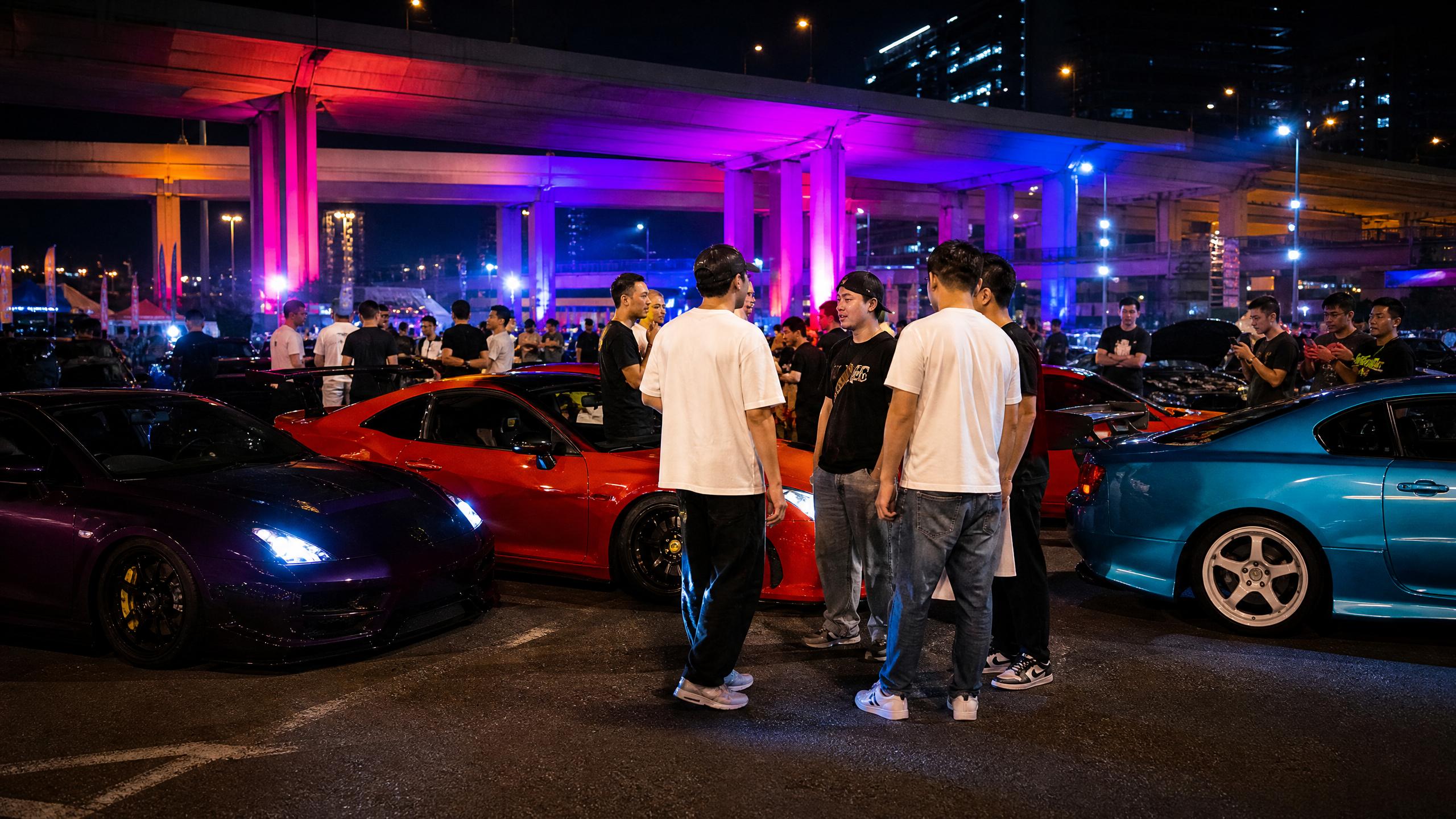 黑丝黑丝车友聚会视频：全国改装爱好者大集合